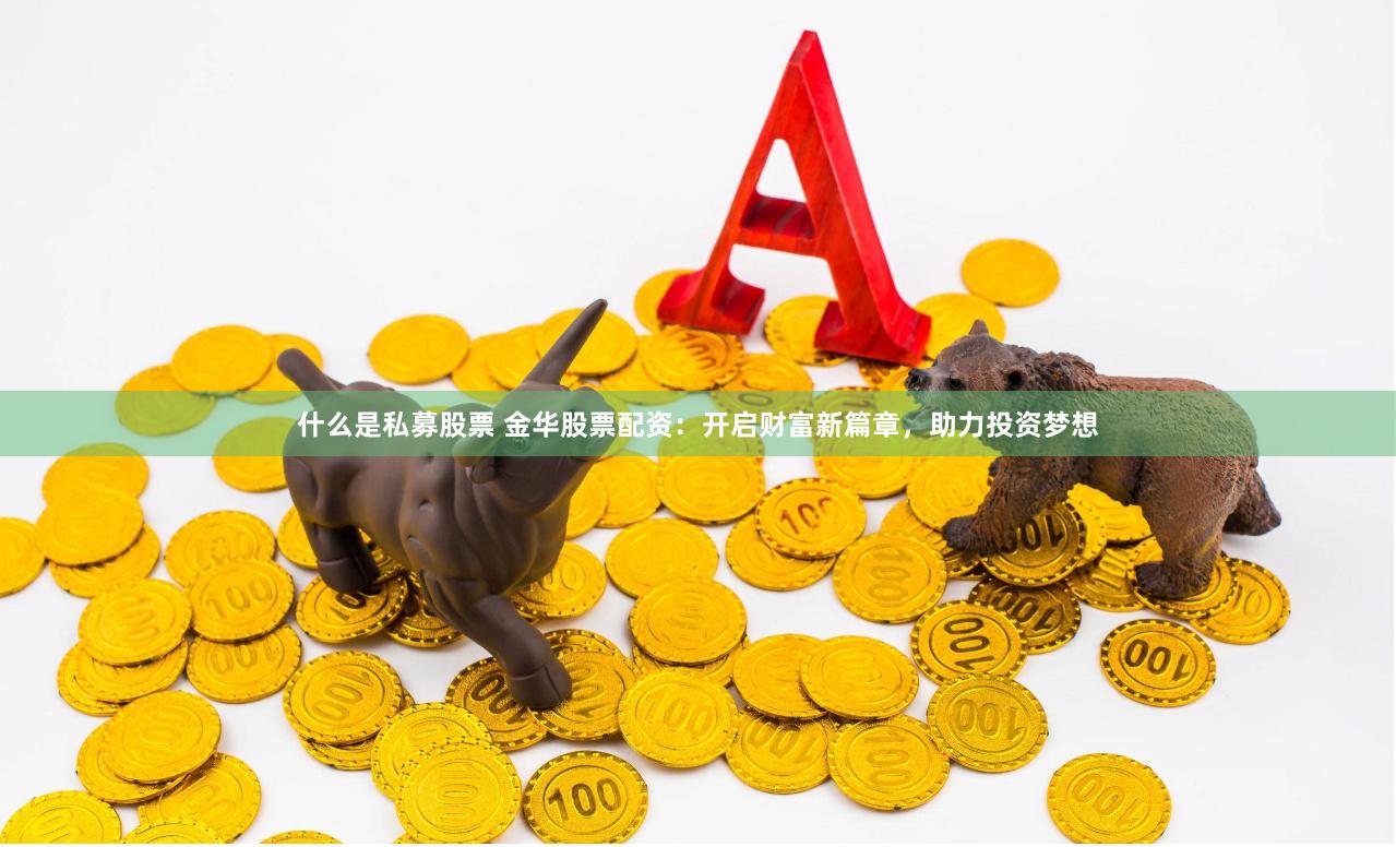 什么是私募股票 金華股票配資：開啟財(cái)富新篇章，助力投資夢想
